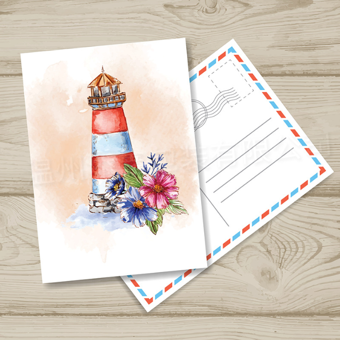 Customize various types of postcards